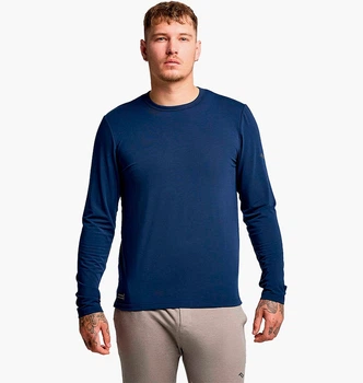 Лонгслив Saucony Triumph Long Sleeve Blue SAM800400-NV S