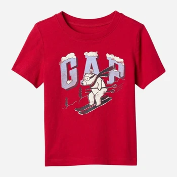 Детская футболка для девочки GAP 871051580 98 см Красная (1159840874)