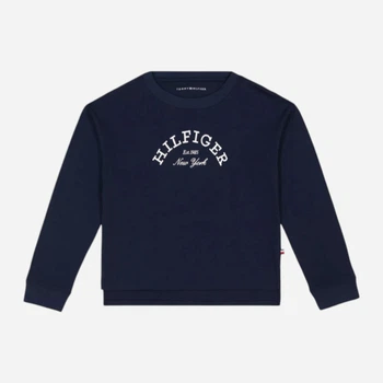 Підлітковий світшот для дівчинки Tommy Hilfiger 653574999 140 см Синій (1159840286)