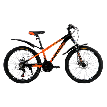 Велосипед Cross 24" Flash 2025 Рама-12" orange-black