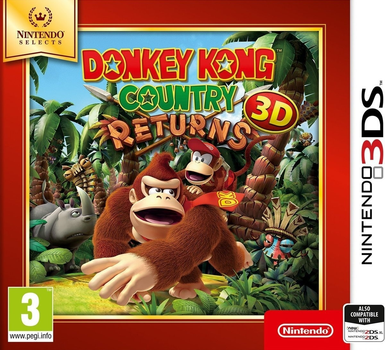 Гра Nintendo 3DS Donkey Kong: Country Returns 3D (Картридж) (45496477448)