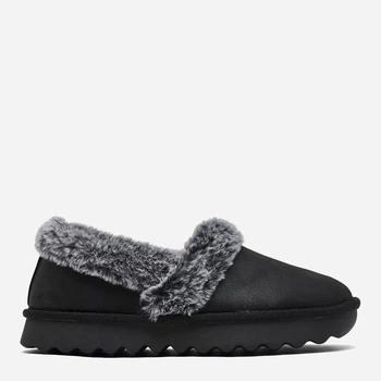 Женские домашние тапочки утепленные с мехом с закрытым носком Skechers Cozy Up 169027 BLK 36 (6US) 23.5 см Черные (197976820487)