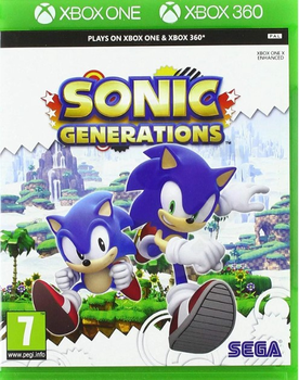 Гра Xbox 360/Xbox One Sonic: Generations (Blu-ray диск) (5055277021338)
