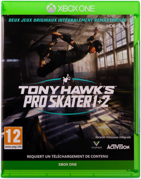 Gra Xbox One Tony Hawk's: Pro Skater 1 + 2 (FR/Multi in Game) (Blu-ray płyta) (5030917291272)