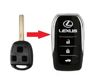 Корпус викидного автоключа Lexus MS09A