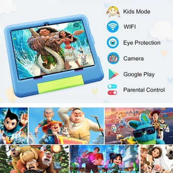 Планшет 10.1" XUEMI 6+6/128GB 8 ядер Android 13 6000 mAh Синий Б/В