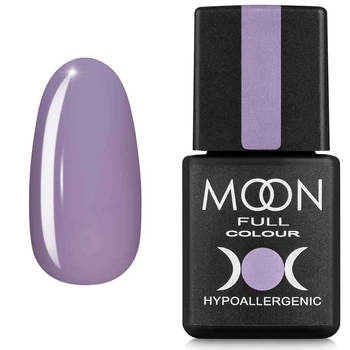 Гель-лак MOON FULL color Gel polish №158 блідо-ліловий 8 мл ( 5908254187391 )