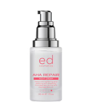 ED Cosmetics, AHA REPAIR NIGHT CREAM, Нічний крем для обличчя з AHA-кислотами, 30 мл