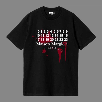 Футболка Maison Margiela 2004 черного цвета, размер S