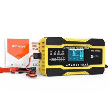 Автоматическое зарядное устройство RJ Tianye 12V 10A; 24V 5A yellow RJ-C121001A