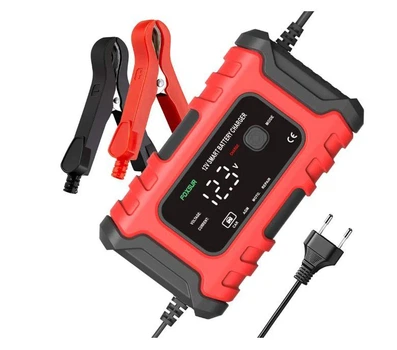 Автоматическое зарядное устройство Foxsur 12v 6A red микропроцессорное FBC1206D