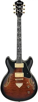 Полуакустическая гитара Ibanez AS93QMSP DBS