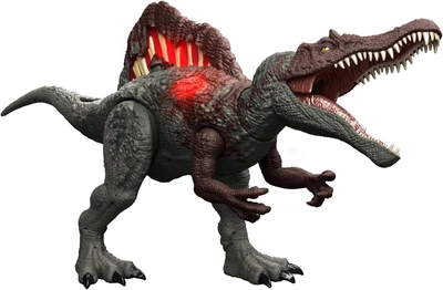 Динозавр Спінозавр Світ юрського періоду Jurassic World Epic Attack Slash Attackin Spinosaurus Dinosaur Mattel (HXF62)