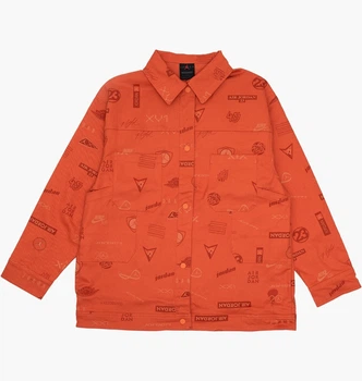 Рубашка Air Jordan Trucker Jacket Orange DX0384-812 L