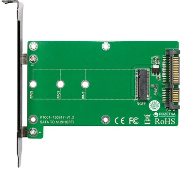 Адаптер Maiwo SATA to M.2 (NGFF) SSD (KT001A)