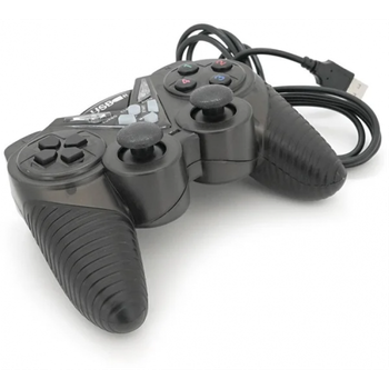 Джойстик игровой PC ведущий для компьютера USB 908 Черный