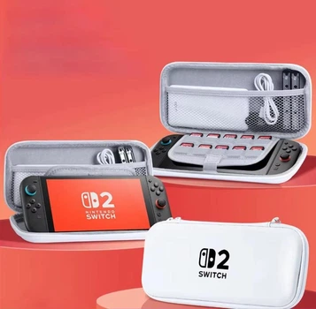 Компактный защитный кейс Compact Travel (White) для игровой приставки Nintendo Switch 2
