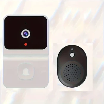 Дверной звонок с Wi-Fi, встроенной батареей и камерой