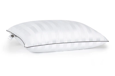 Подушка пухова MirSon Extra Premium Royal №105 90% сірий пух Premium 60х60 см Середня (2200000003027)