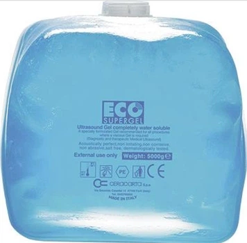 Гель Ceracarta SpA для УЗИ исследований ECO SUPERGEL (голубой) 5000 мл