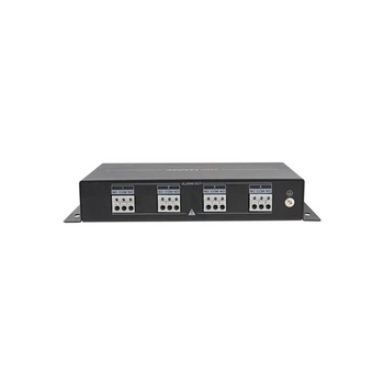 Адресный расширитель шины MBUS для сигнализаций Hikvision DS-PM-MO4-H, 4 реле NO/NC, для панелей DS-19AXX, 12 В, Черный