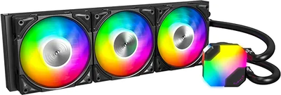 Система рідинного охолодження 360 Montech HyperFlow ARGB 360 Black