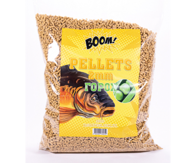 Пеллеты гранулы Boom Pellets 2мм 900г Горох