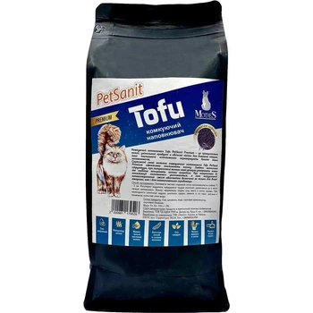 Наповнювач гігієнічний соєвий Modes PetSanit Tofu Premium з ароматом лаванди для котів 6 л