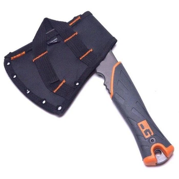 Походный топор туристический кемпинговый Gerber топорчик универсальная в чехле ручка пластик/резина