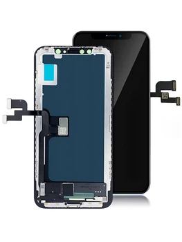 家電 iPhone X Дисплей APPLE iPhone X (IPS) (IN CELL) (ZY) с черным тачскрином