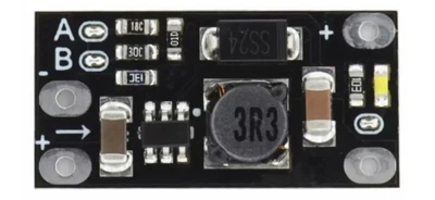 Миниатюрный повышающий-понижаюший модуль DC-DC boost от 3.7V до 12V out 5V 8V 9V 12V