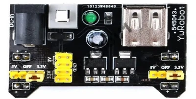 Модуль питания макетных плат MB102 Arduino 3.3V-5V