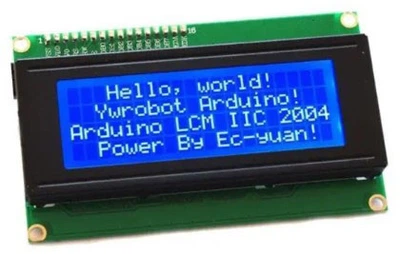 LCD 2004 для Arduino, ЖК дисплей, 20х4 (без i2c модуля)