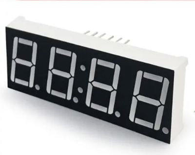 Цифровой индикатор 0.56 часы, 4 разрядный, катод, красный Arduino