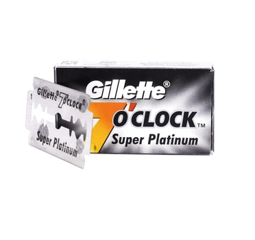 Леза для безпечної бритви Gillette 7 O'Clock Super Platinum