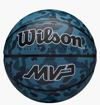 Баскетбольный мяч Wilson Mvp Camo/Blue WZ3018702XB5 7