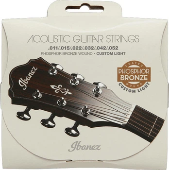 Струны для акустической гитары Ibanez IACSP62C Acoustic Guitar Strings 11-52