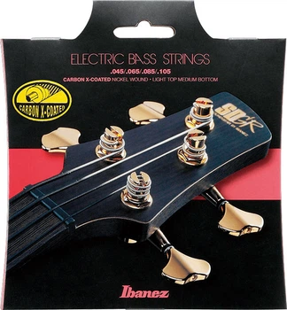 Струни для бас-гітари Ibanez IEBS4XC Bass Guitar Strings 45-105 Carbon X Coated