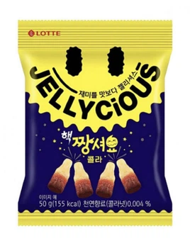 Желейки вкус Coca-Cola 50 г JELLYCIOUS, Lotte