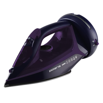 Утюг Polaris PIR 2438K Cordless – сучасний утюг 2 в 1 (дротовий та бездротовий)