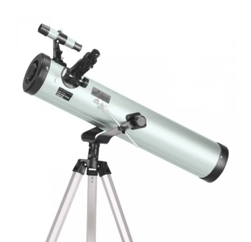 Телескоп зеркальный астрономический со штативом Рефлектор Ньютона Telescop F70076 348 х 76 мм