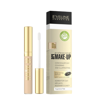 Коректор EVELINE PROFESSIONAL Art. MAKE-UP 2 в 1 Коректор light 7 мл. 04