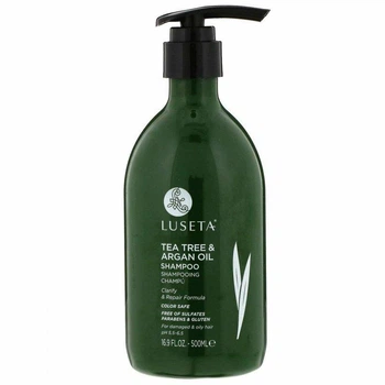 Шампунь для волосся Luseta Beauty Tea Tree & Argan Oil Shampoo, 500 мл