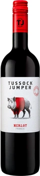 Вино Tussock Jumper Merlot червоне сухе 0.75 л 13.5% (3760204540210)