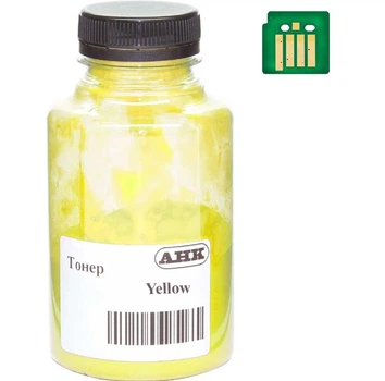 Тонер и Чип для Xerox DC SC2020 АНК Yellow 90г 50000225