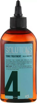 Тонизирующее средство IdHair для всех типов кожи головы Solutions №4 Tonic Treatment 200 мл