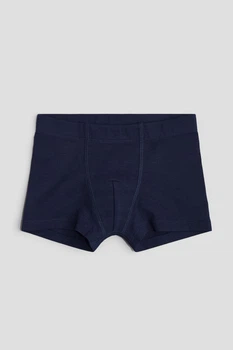 Трусики-боксеры однотонные для мальчика H&M 1165551-9 092 см (18-24 months) темно-синий