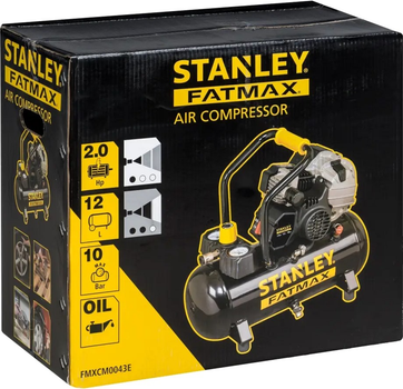 Компресор з гібридним насосом Stanley Fatmax 12L 10 бар (FMXCM0043E)