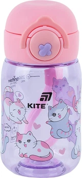 Бутылочка для воды Kite Cats 360 мл Фиолетовая (K25-1235-1)