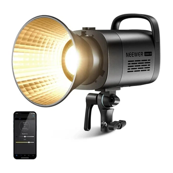 Двоколірне студійне відеосвітло NEEWER CB60B 70W Bi-Color LED Video Light (2700-6500K, APP контроль, 2,4G)